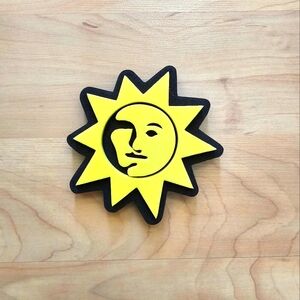 Stamp Foam Sun with Face